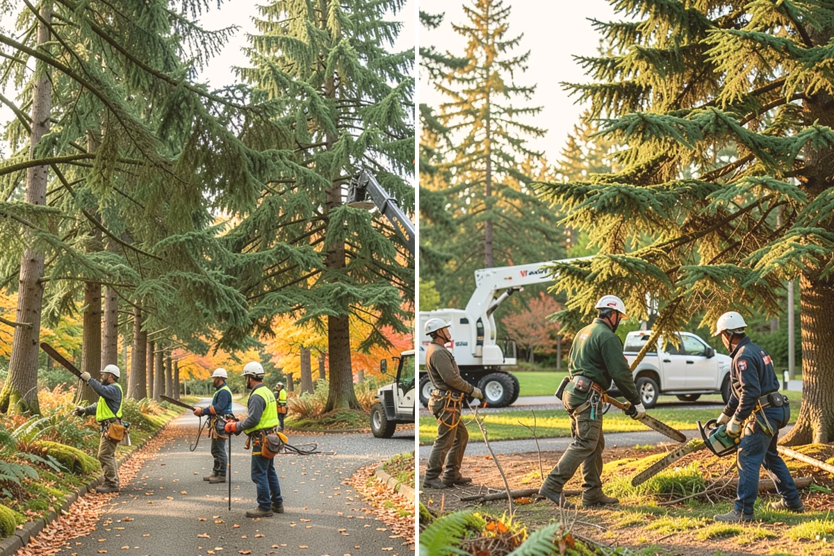 Fruit tree pruning in Fife, Pierce County, WA - Assess canopy condition and pruning objectives