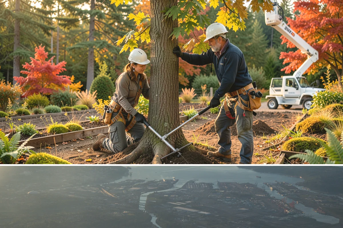 Fruit tree pruning in Fife, Pierce County, WA - In the Puget Sound climate, this service follows recognized arboricultural standards with timing adjusted to species-specific...