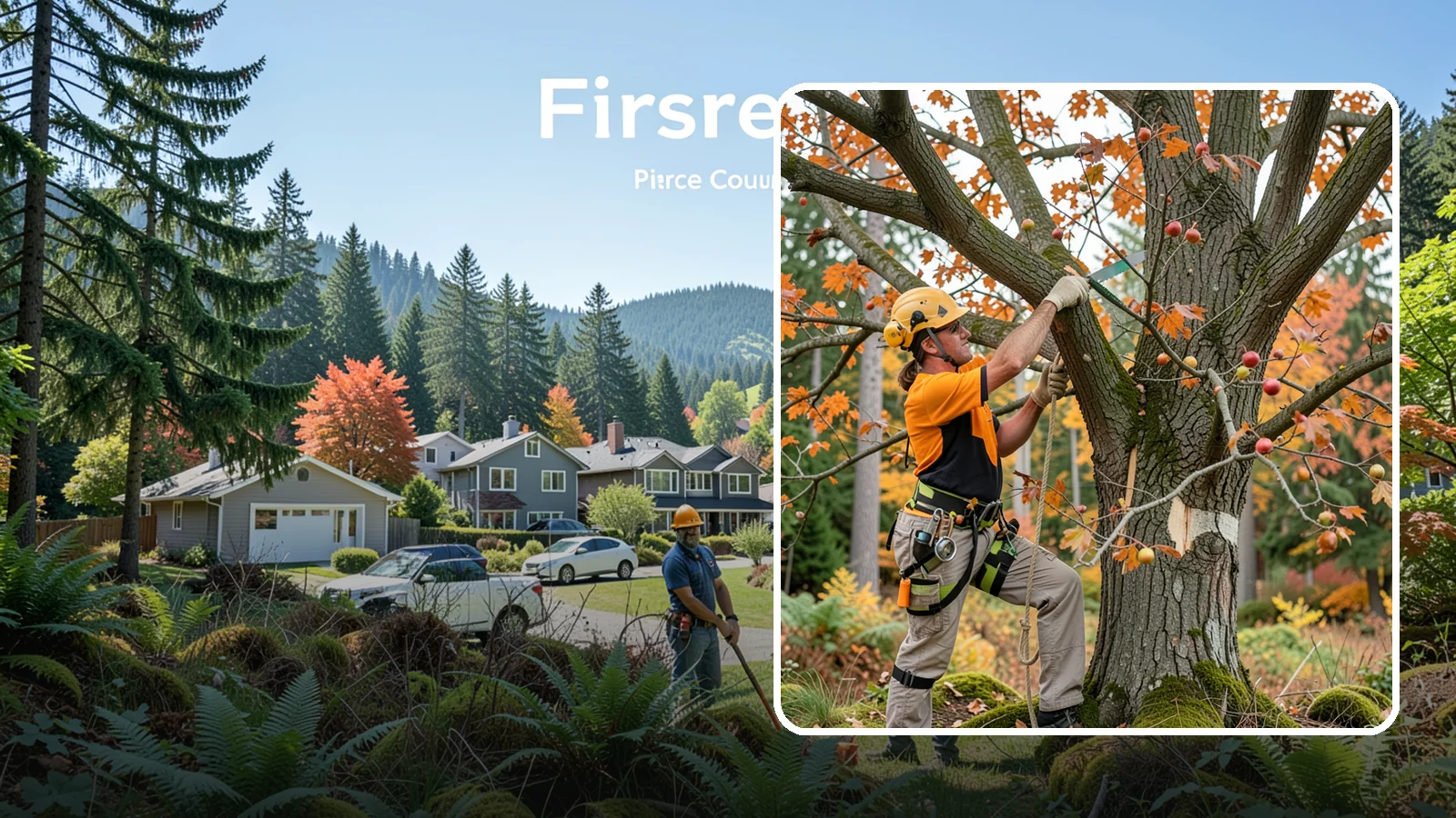 Fruit tree pruning in Fircrest, Pierce County, WA - The pruning of fruit trees for structure, health, and productivity.