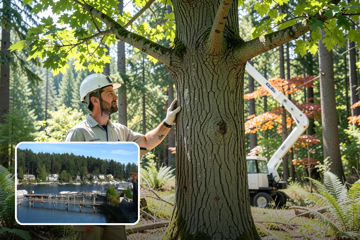 Fruit tree pruning in Gig Harbor, Pierce County, WA - Improves tree structure, health, and appearance