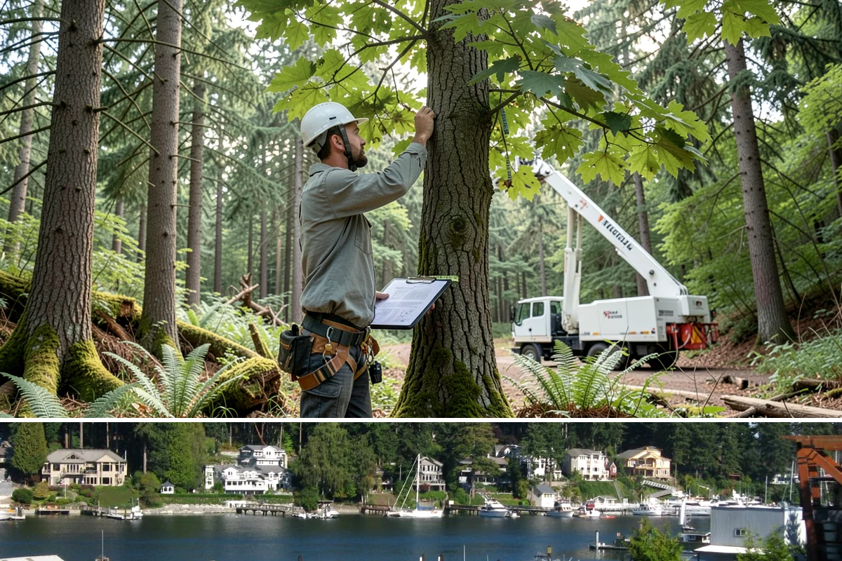 Fruit tree pruning in Gig Harbor, Pierce County, WA - In the Puget Sound climate, this service follows recognized arboricultural standards with timing adjusted to species-specific...