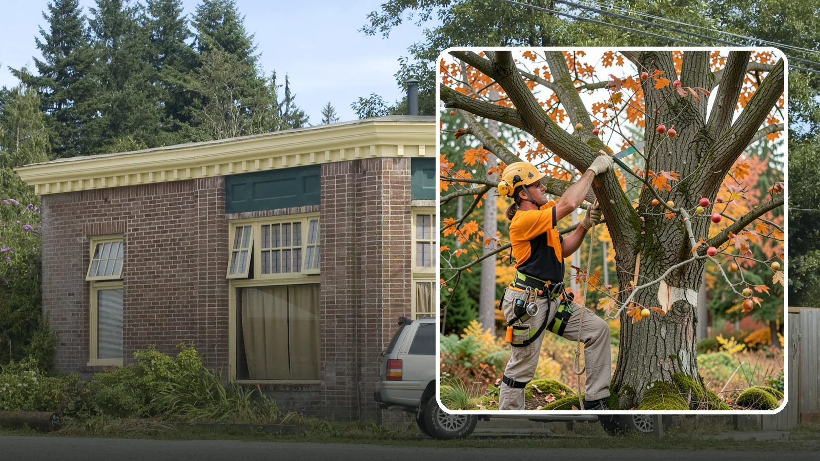 Fruit tree pruning in Hamilton, Skagit County, WA - The pruning of fruit trees for structure, health, and productivity.