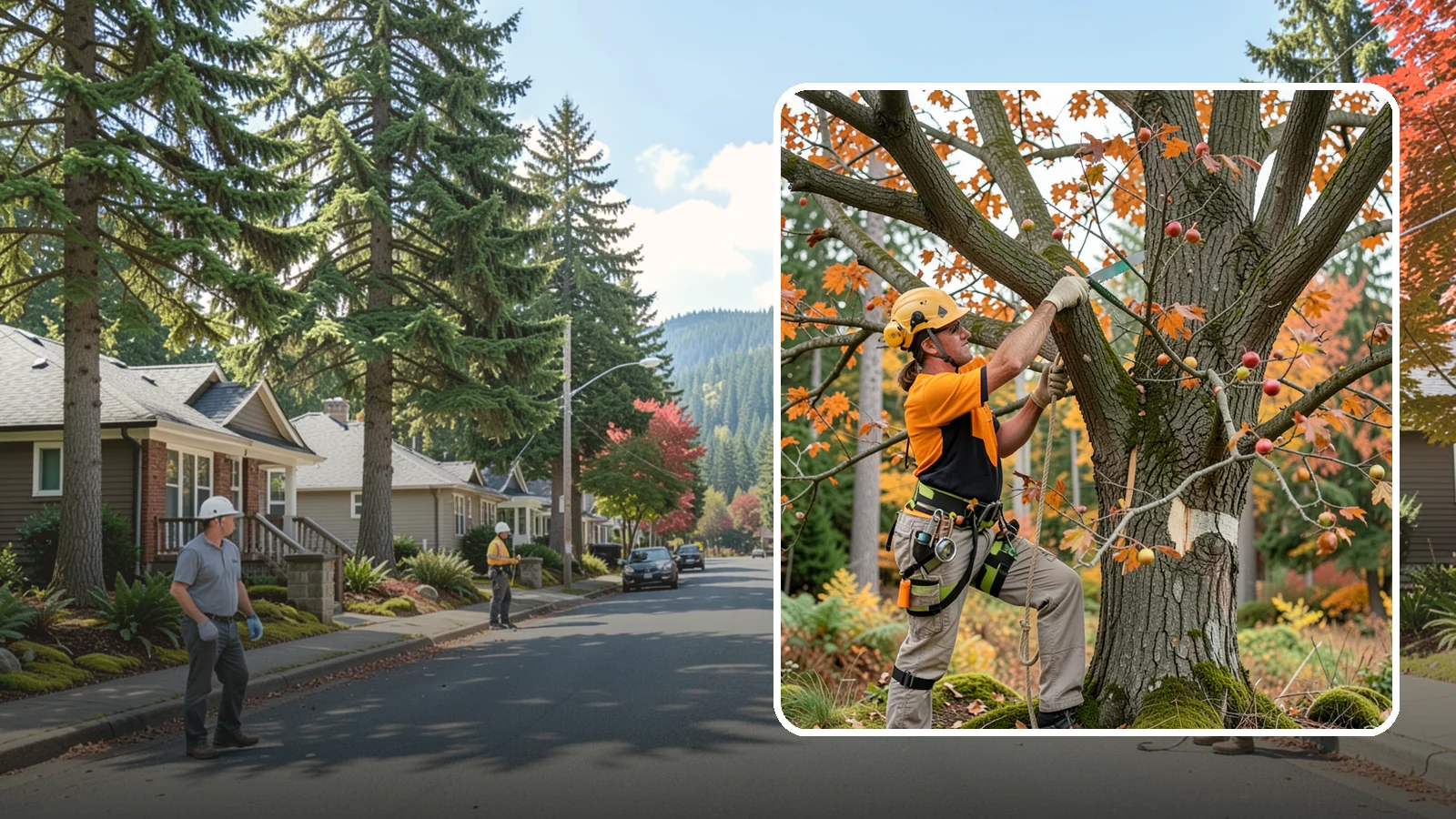 Fruit tree pruning in Hunts Point, King County, WA - The pruning of fruit trees for structure, health, and productivity.