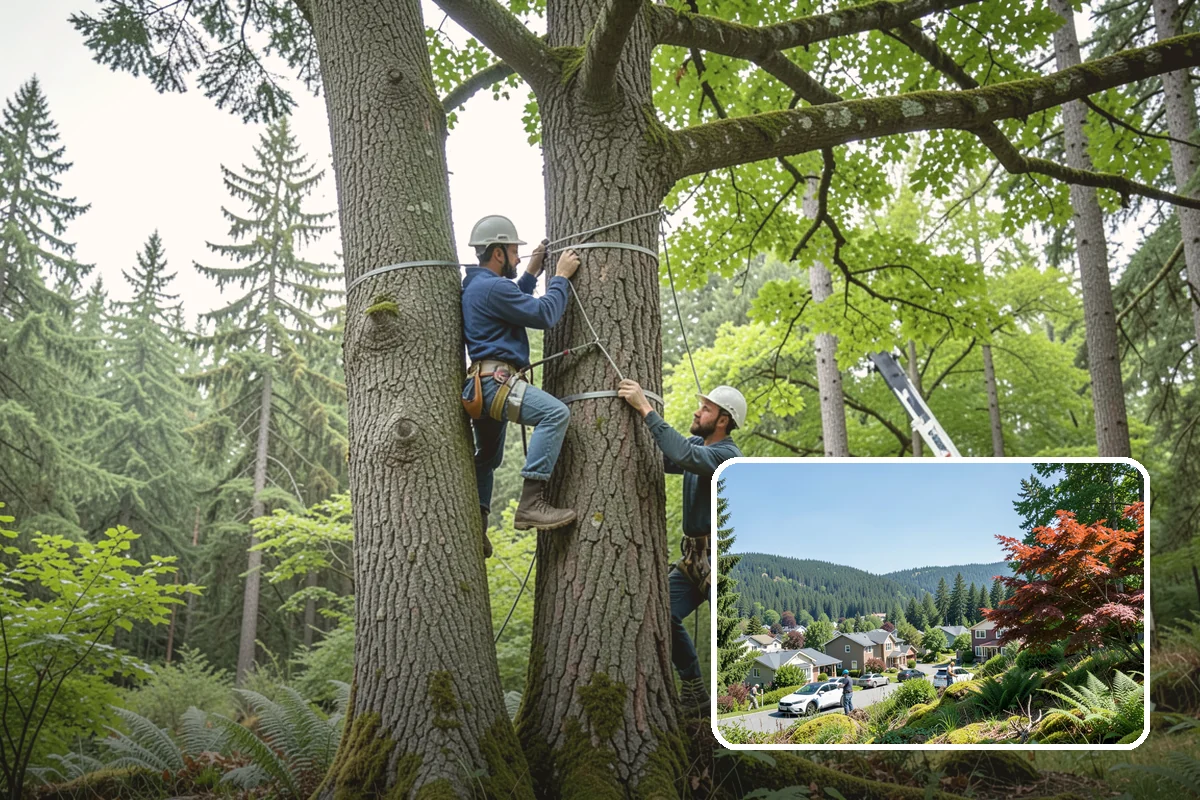 Fruit tree pruning in Index, Snohomish County, WA - Improves tree structure, health, and appearance