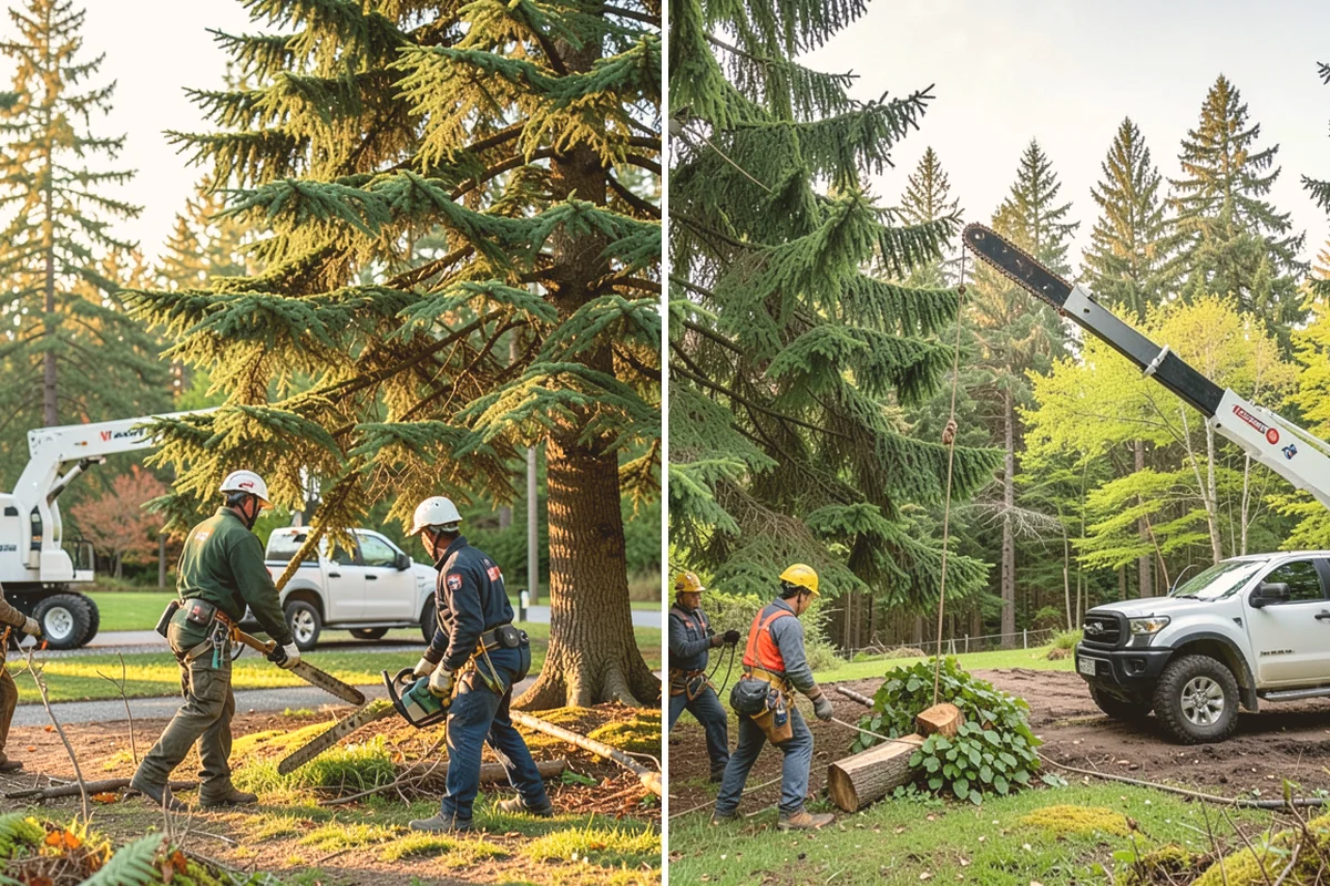 Fruit tree pruning in Kirkland, King County, WA - Assess canopy condition and pruning objectives