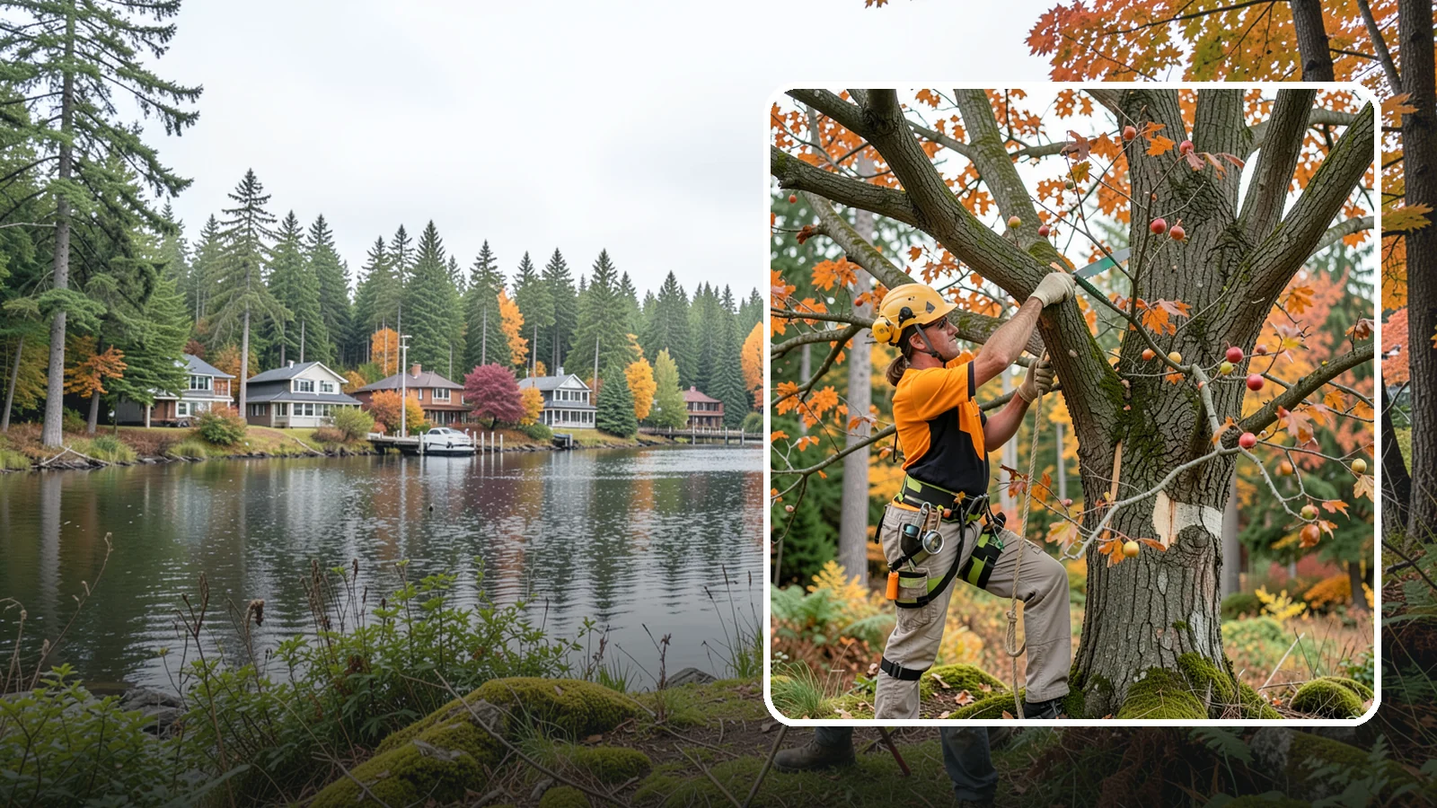 Fruit tree pruning in La Conner, Skagit County, WA - The pruning of fruit trees for structure, health, and productivity.