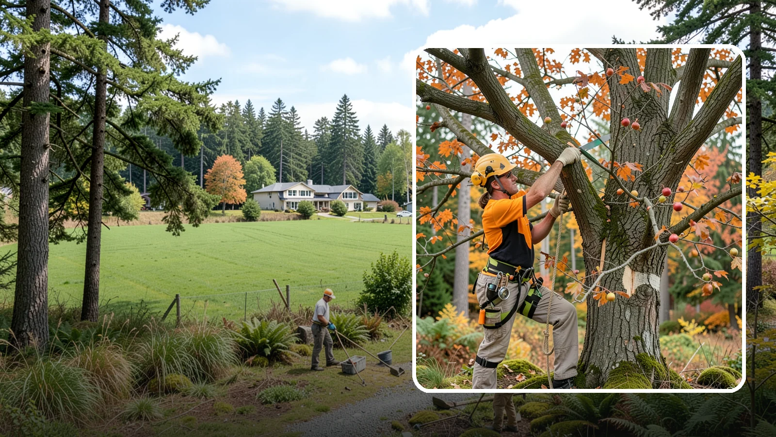 Fruit tree pruning in Lyman, Skagit County, WA - The pruning of fruit trees for structure, health, and productivity.