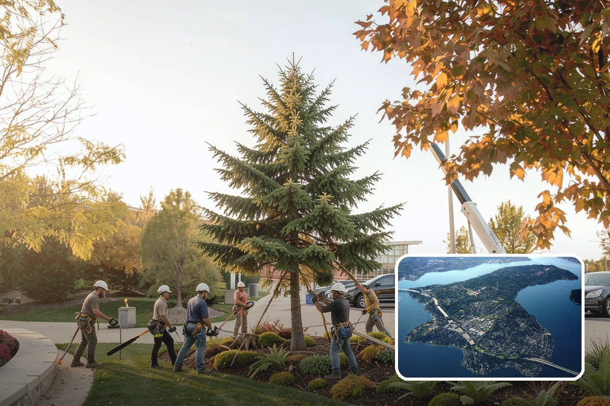 Fruit tree pruning in Mercer Island, King County, WA - Improves tree structure, health, and appearance