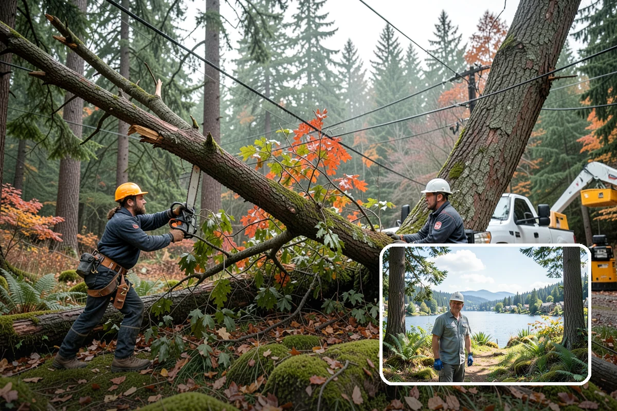 Fruit tree pruning in Milton, King County, WA - Improves tree structure, health, and appearance
