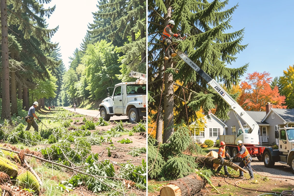 Fruit tree pruning in Newcastle, King County, WA - Assess canopy condition and pruning objectives