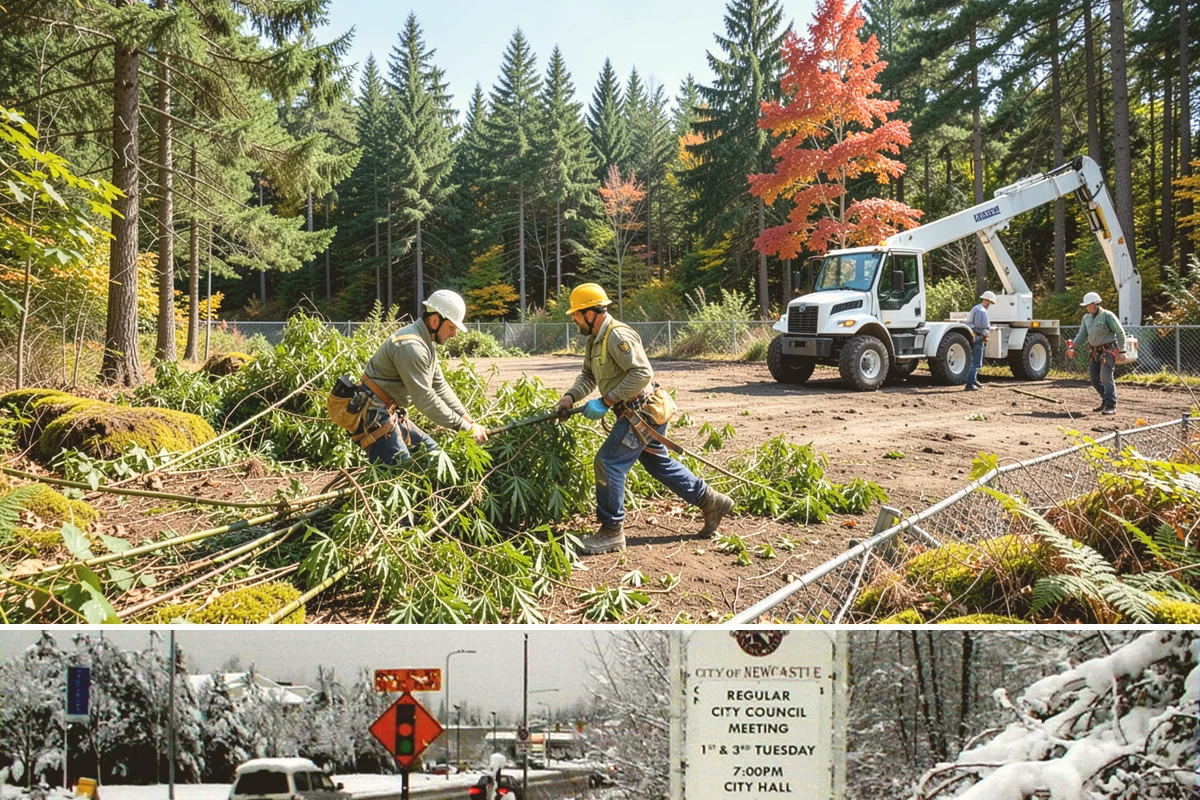 Fruit tree pruning in Newcastle, King County, WA - In the Puget Sound climate, this service follows recognized arboricultural standards with timing adjusted to species-specific...