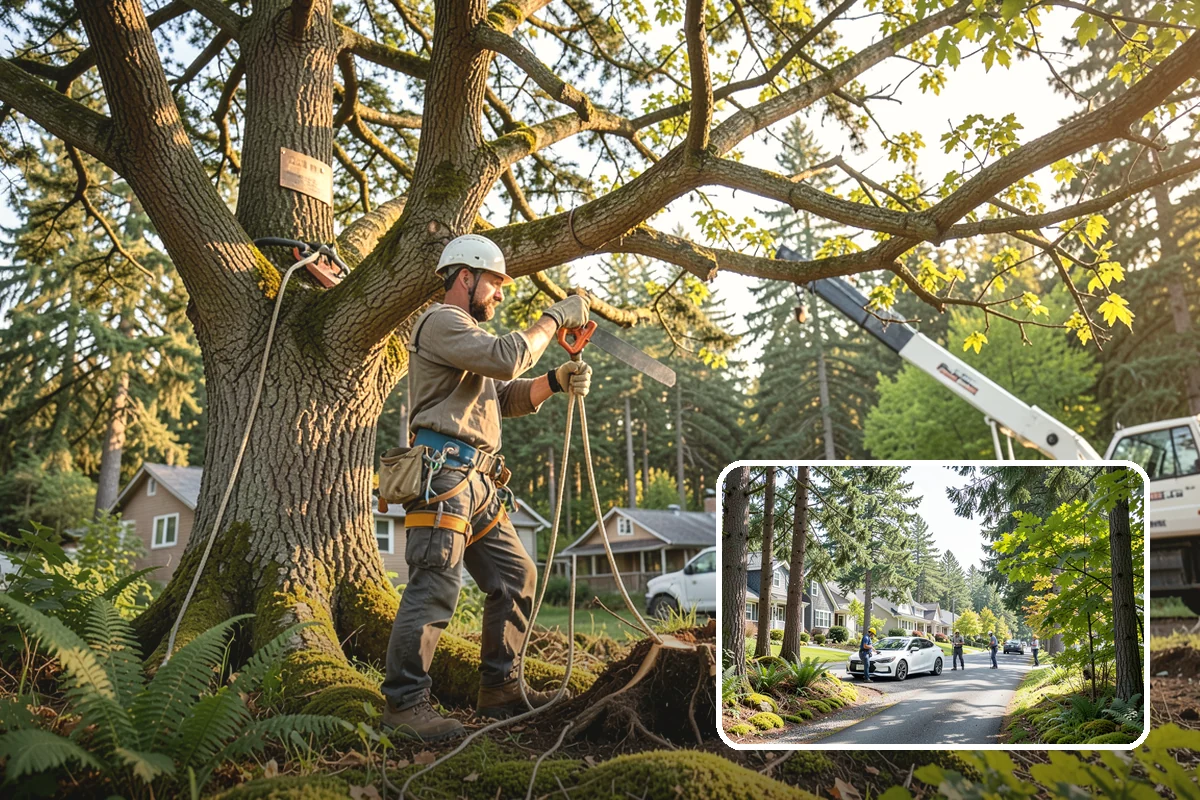 Fruit tree pruning in Normandy Park, King County, WA - Improves tree structure, health, and appearance