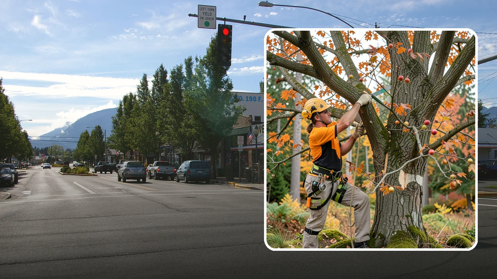 Fruit tree pruning in North Bend, King County, WA - The pruning of fruit trees for structure, health, and productivity.