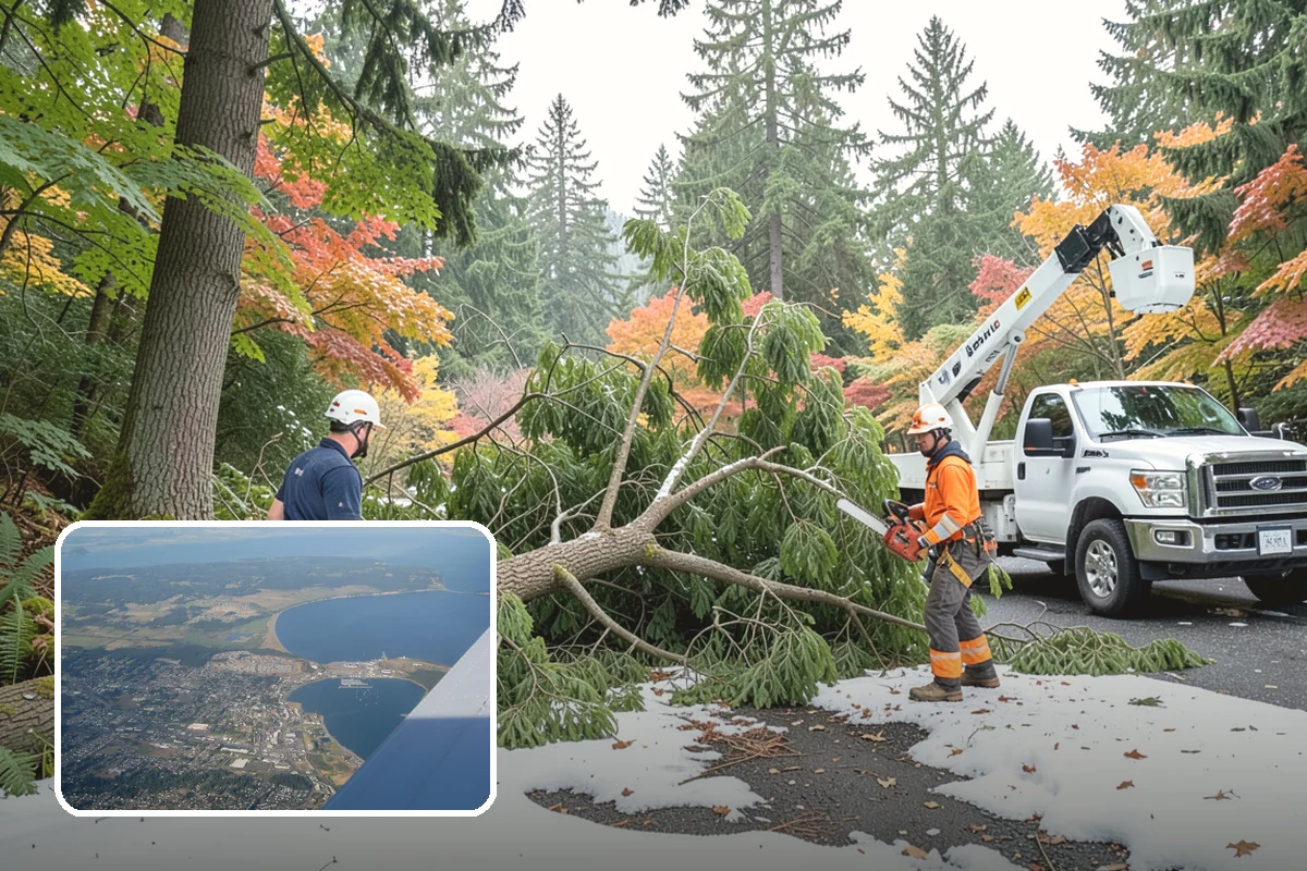 Fruit tree pruning in Oak Harbor, Island County, WA - Improves tree structure, health, and appearance