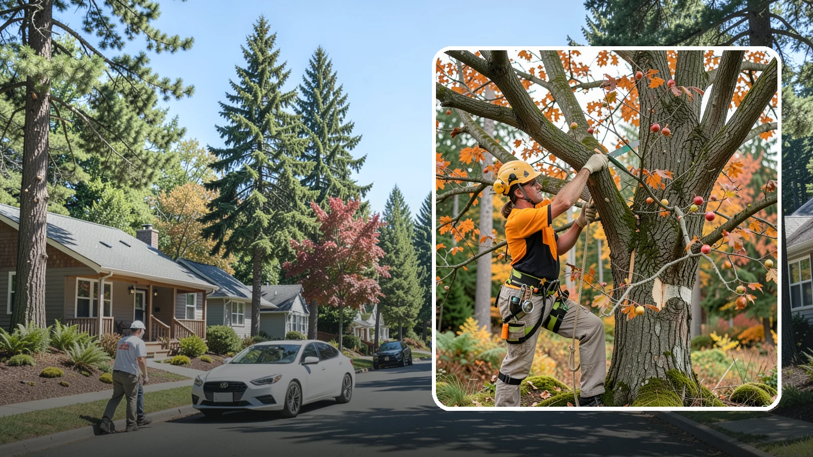 Fruit tree pruning in Orting, Pierce County, WA - The pruning of fruit trees for structure, health, and productivity.