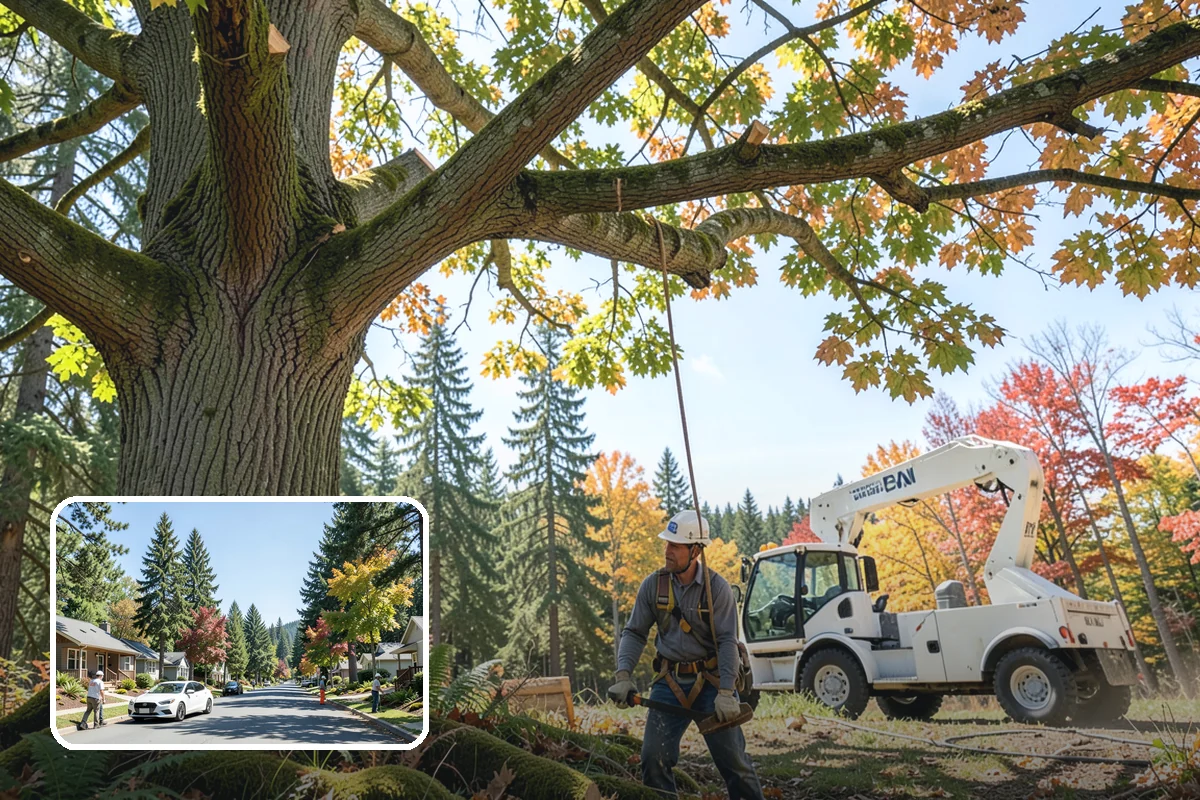 Fruit tree pruning in Orting, Pierce County, WA - Improves tree structure, health, and appearance