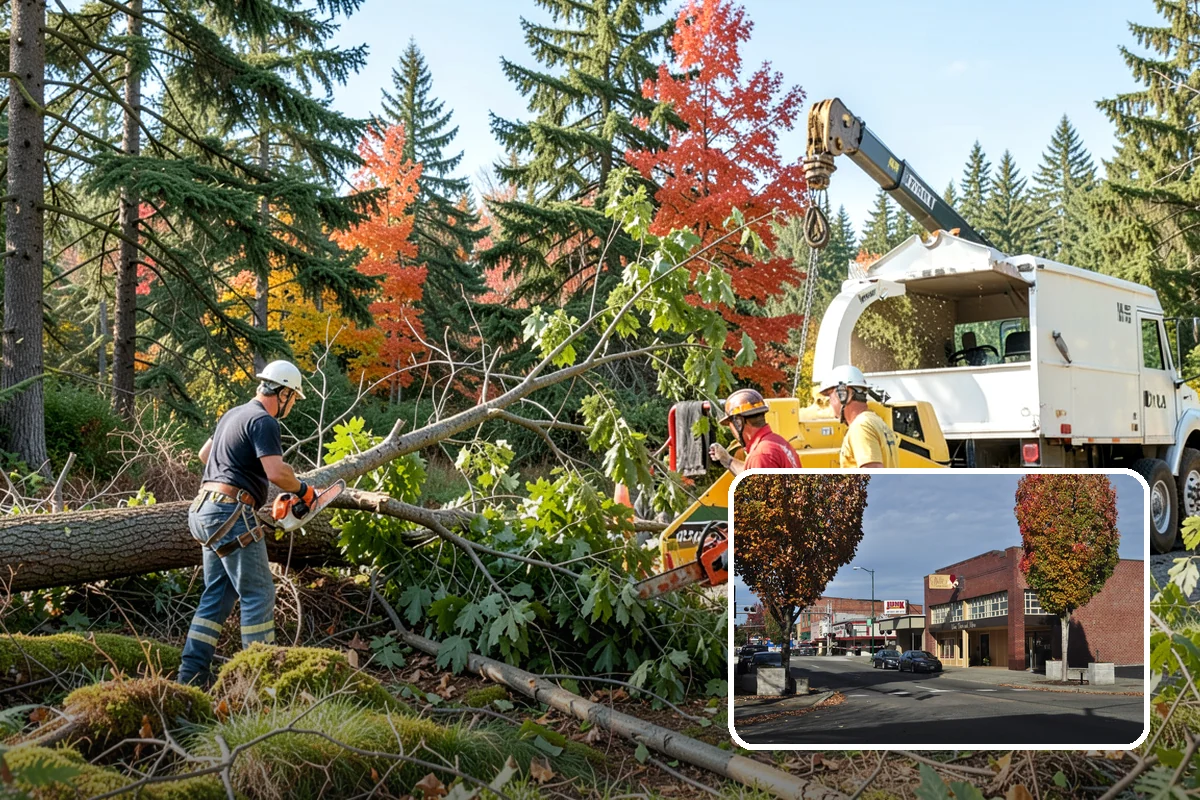 Fruit tree pruning in Puyallup, Pierce County, WA - Improves tree structure, health, and appearance