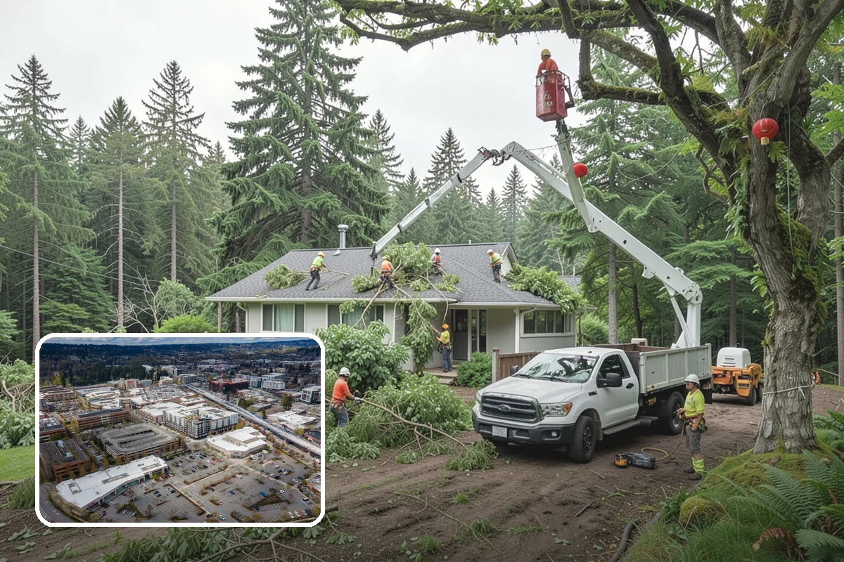 Fruit tree pruning in Redmond, King County, WA - Improves tree structure, health, and appearance