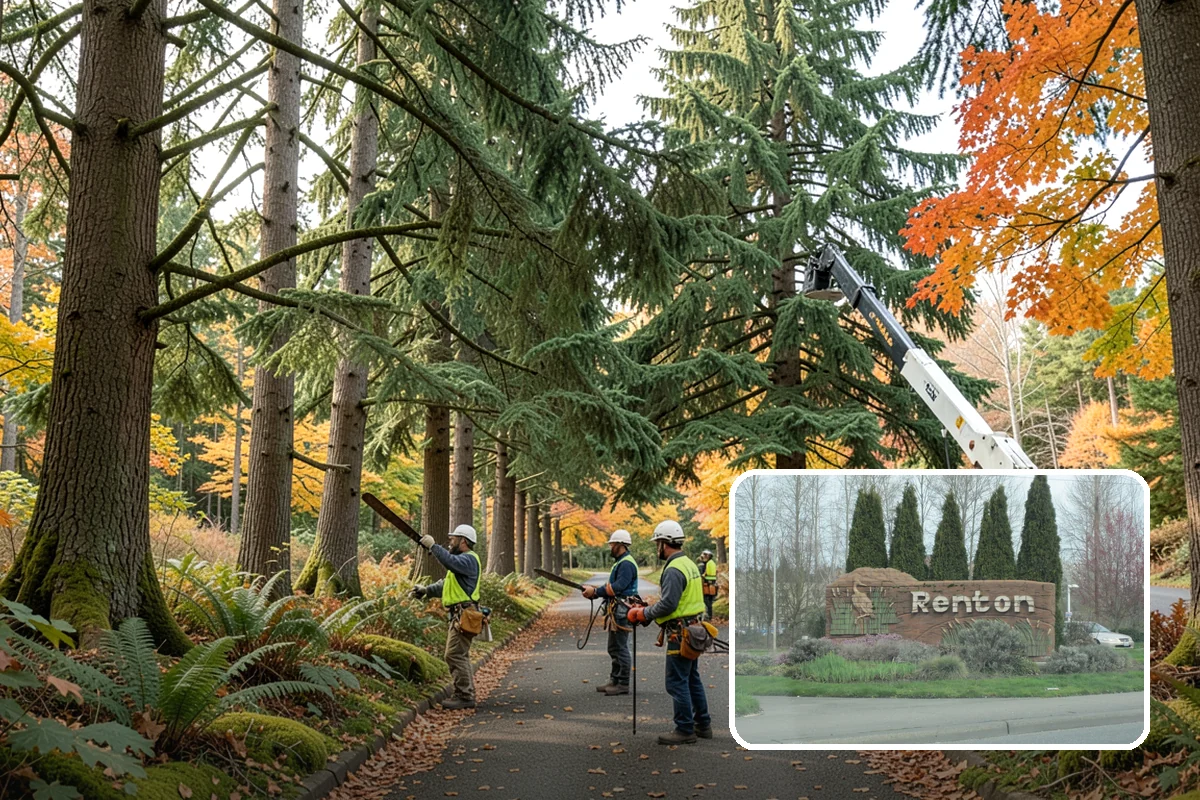 Fruit tree pruning in Renton, King County, WA - Improves tree structure, health, and appearance