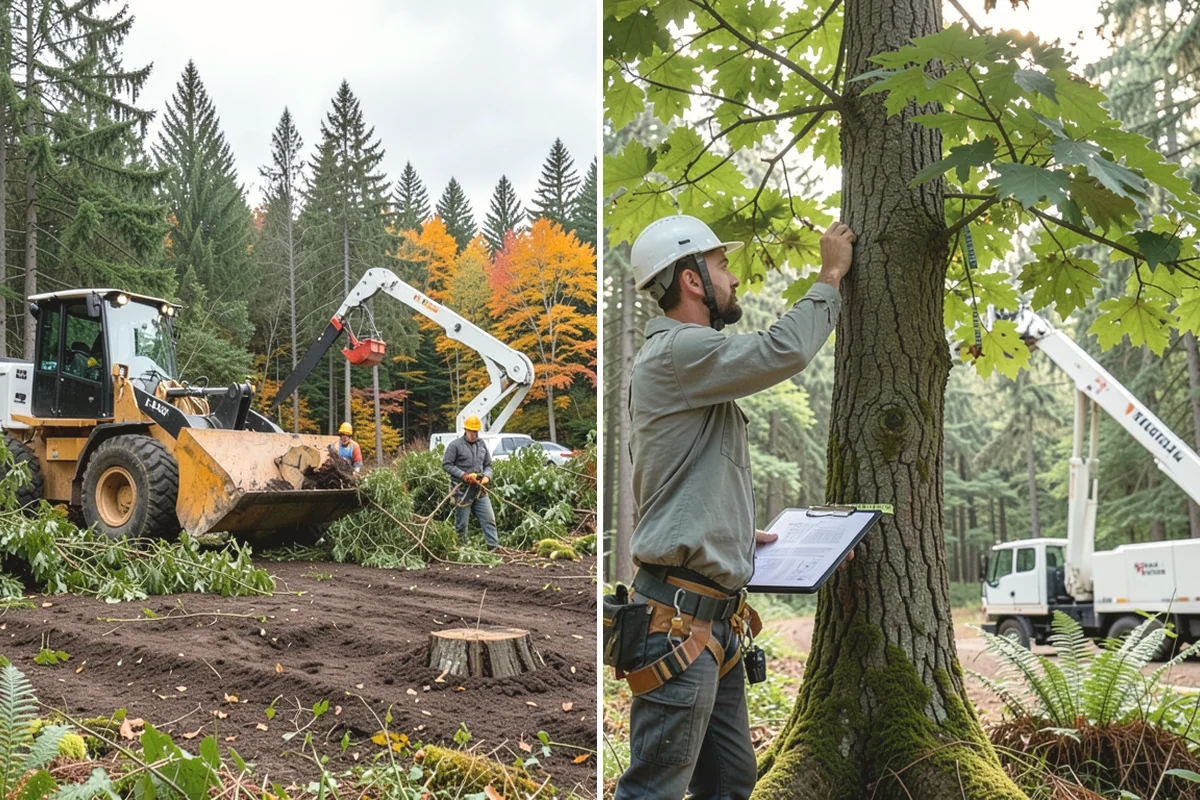 Fruit tree pruning in Ruston, Pierce County, WA - Assess canopy condition and pruning objectives