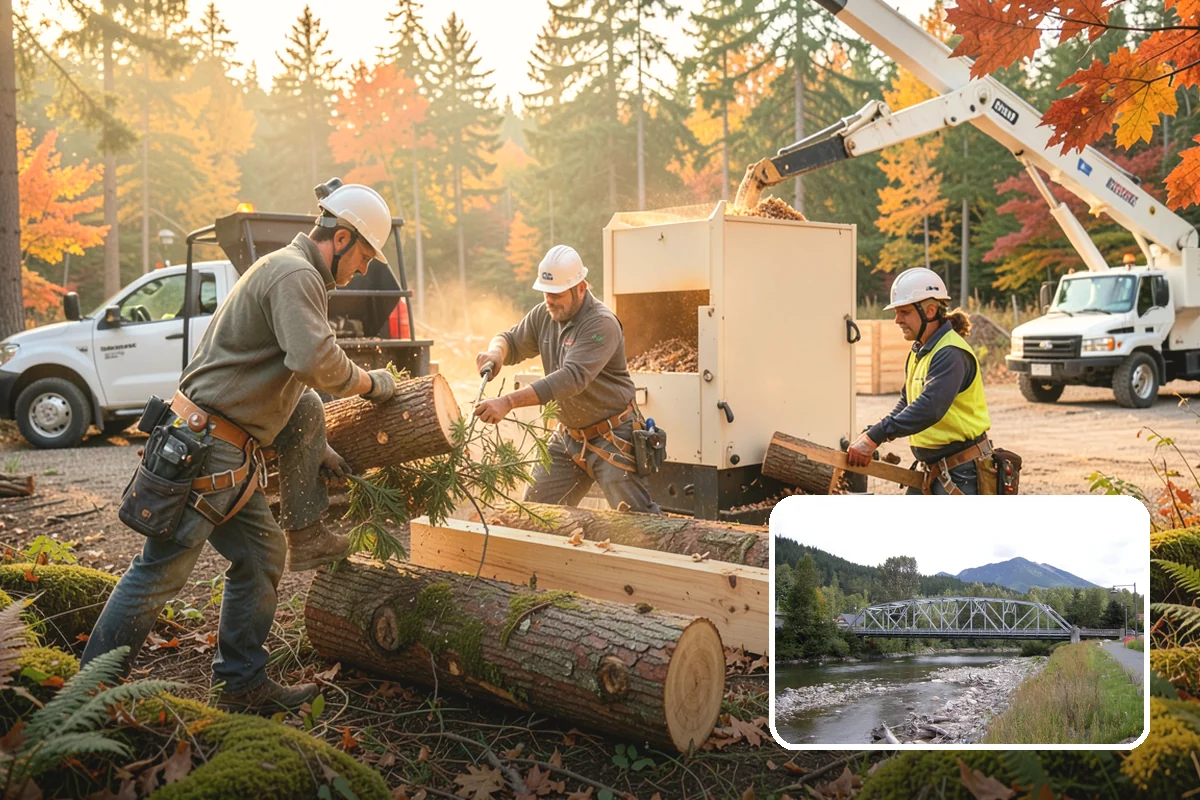 Fruit tree pruning in Skykomish, King County, WA - Improves tree structure, health, and appearance