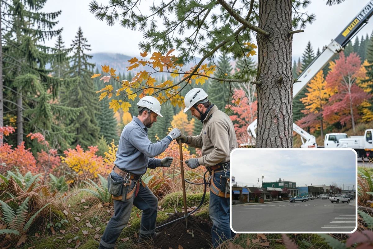Fruit tree pruning in Stanwood, Snohomish County, WA - Improves tree structure, health, and appearance