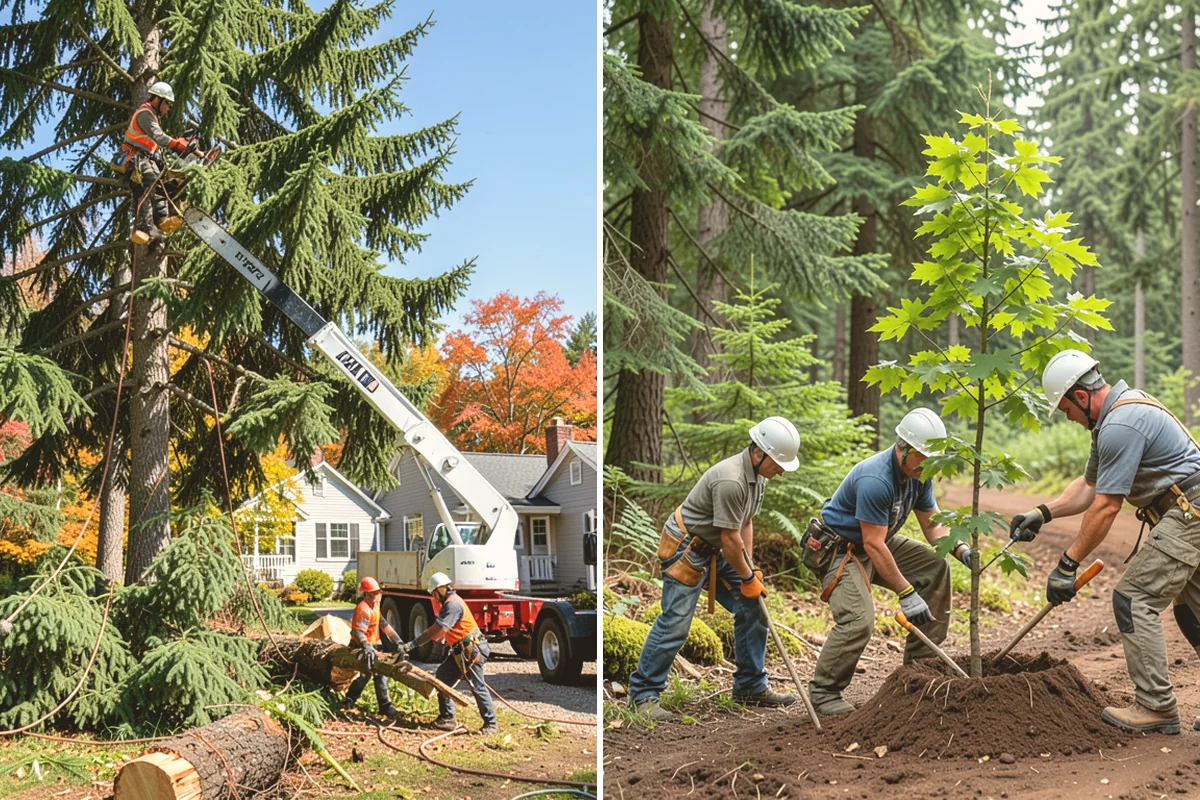 Fruit tree pruning in Stanwood, Snohomish County, WA - Assess canopy condition and pruning objectives