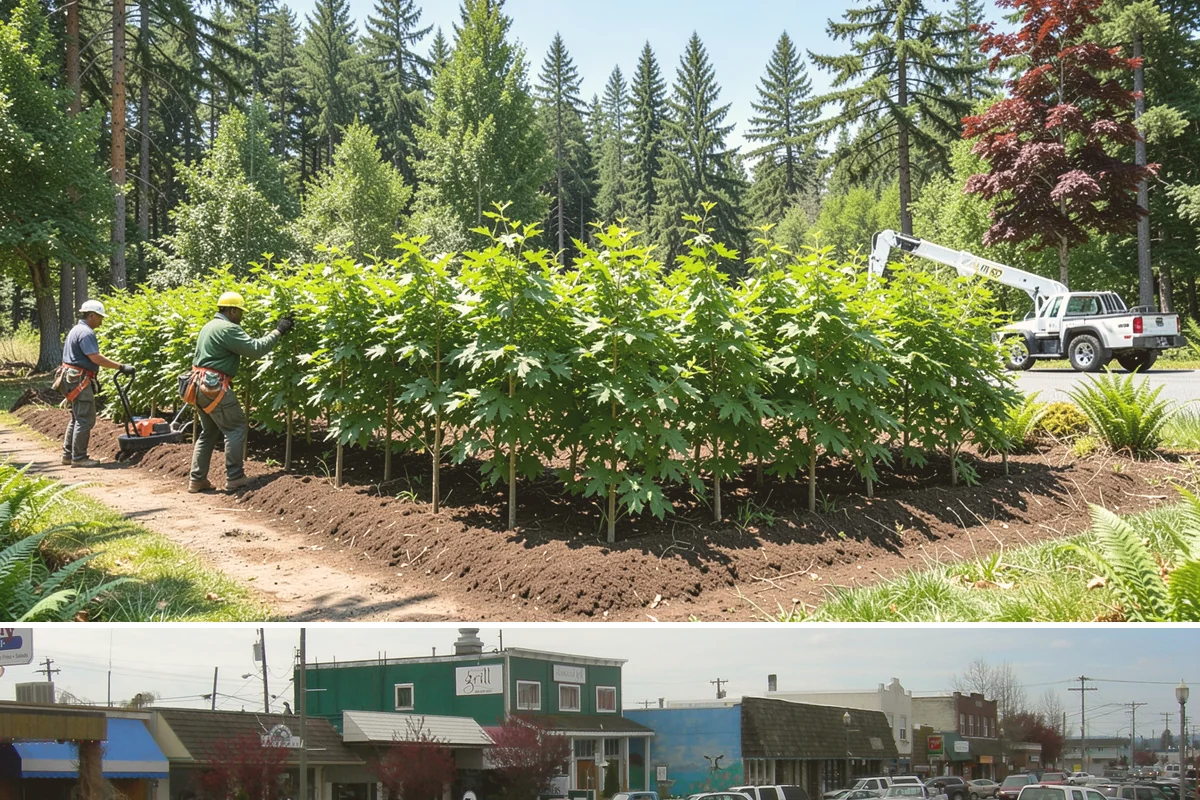 Fruit tree pruning in Stanwood, Snohomish County, WA - In the Puget Sound climate, this service follows recognized arboricultural standards with timing adjusted to species-specific...