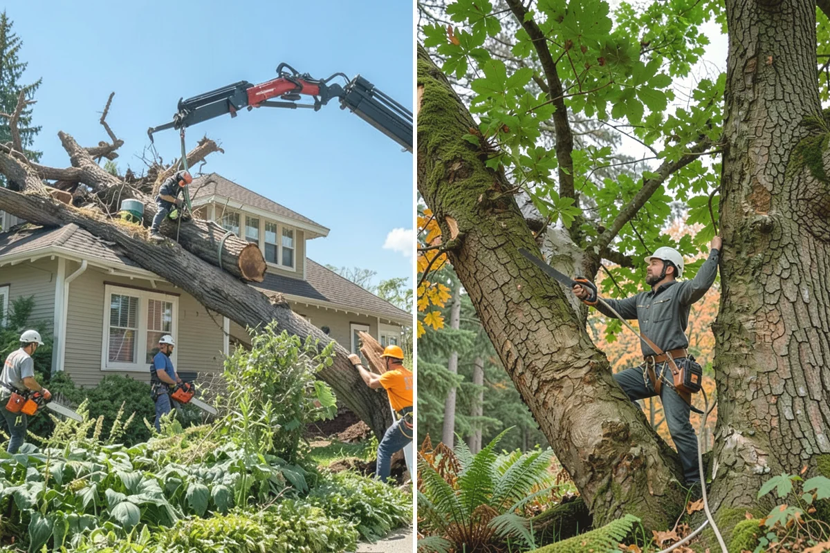 Fruit tree pruning in Steilacoom, Pierce County, WA - Assess canopy condition and pruning objectives