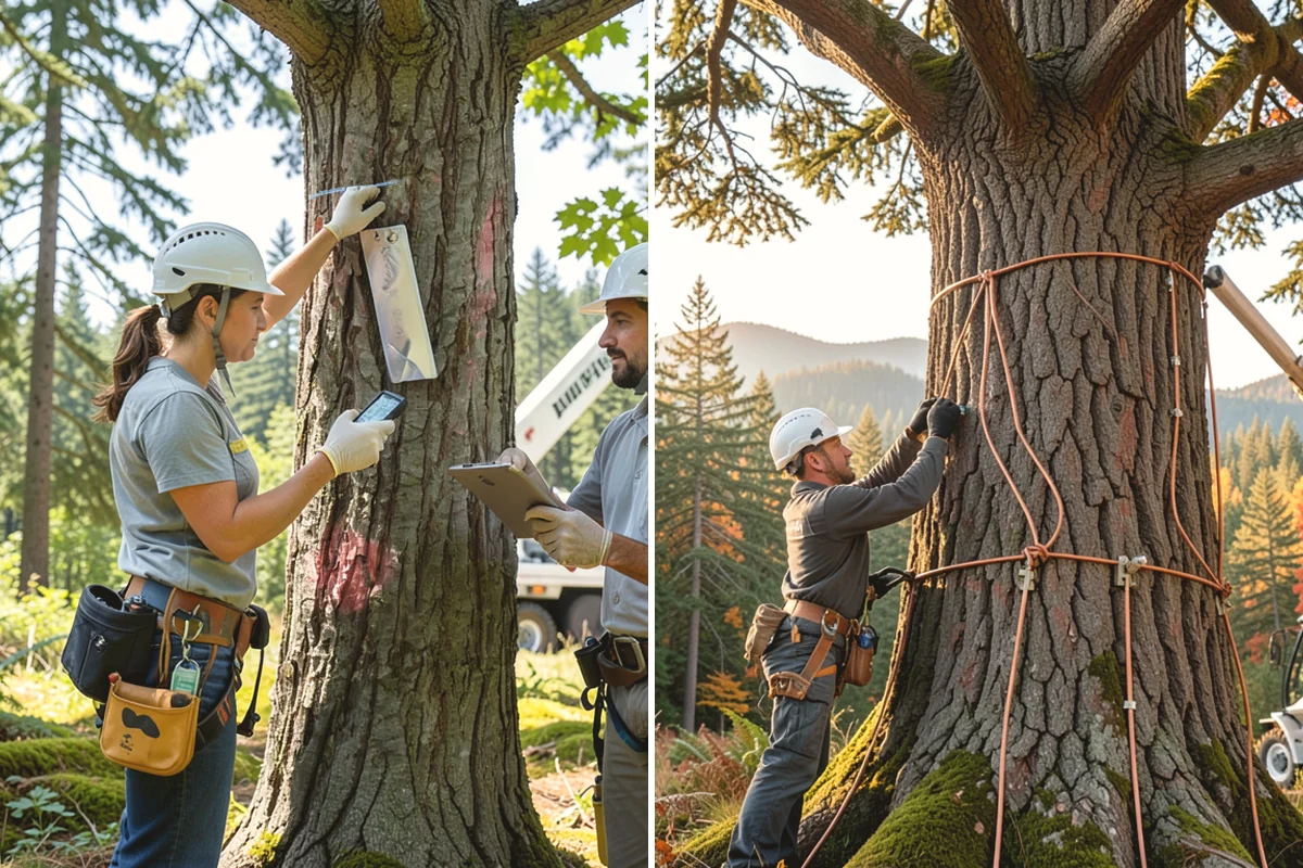 Fruit tree pruning in Tukwila, King County, WA - Assess canopy condition and pruning objectives