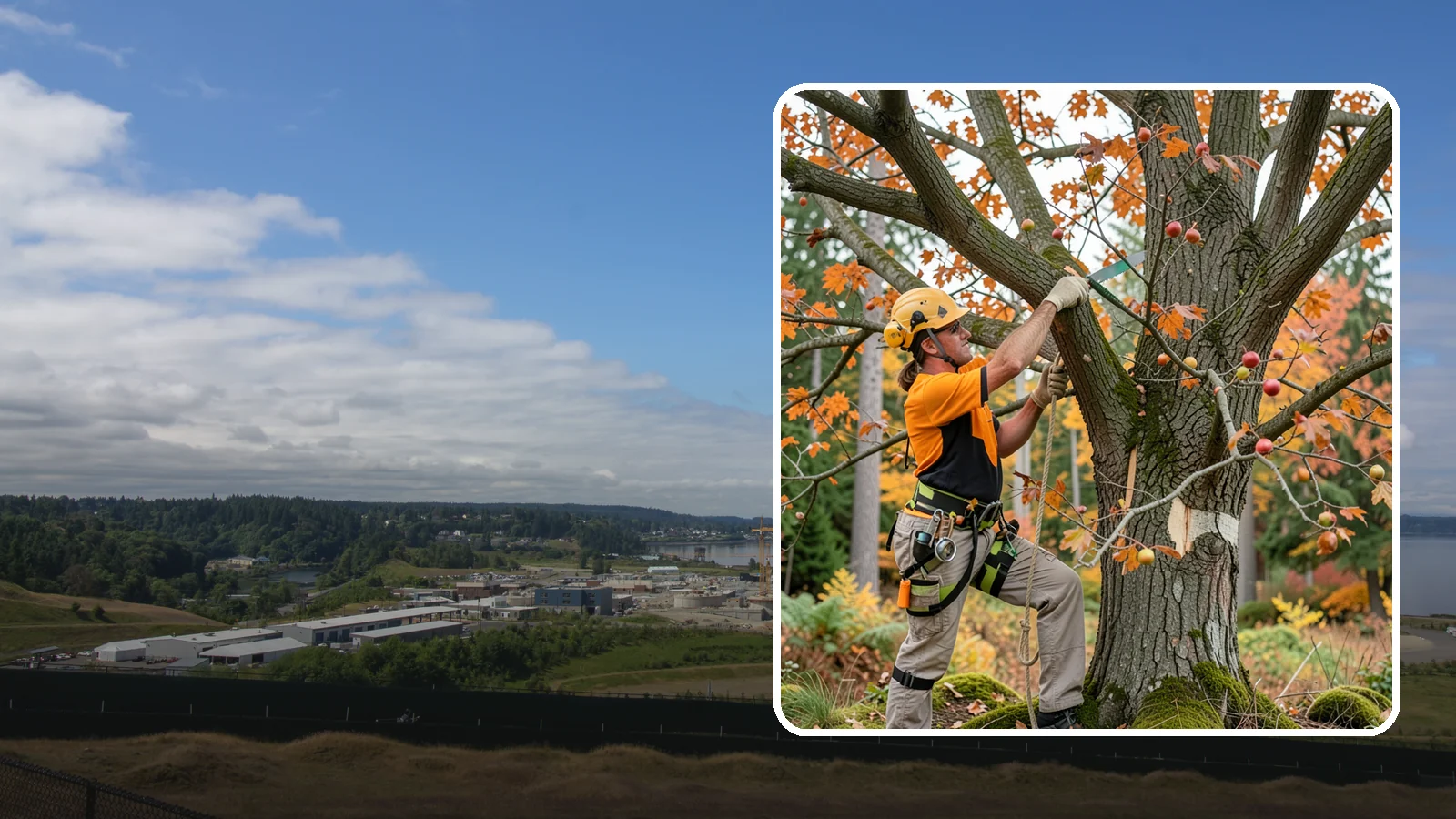 Fruit tree pruning in University Place, Pierce County, WA - The pruning of fruit trees for structure, health, and productivity.