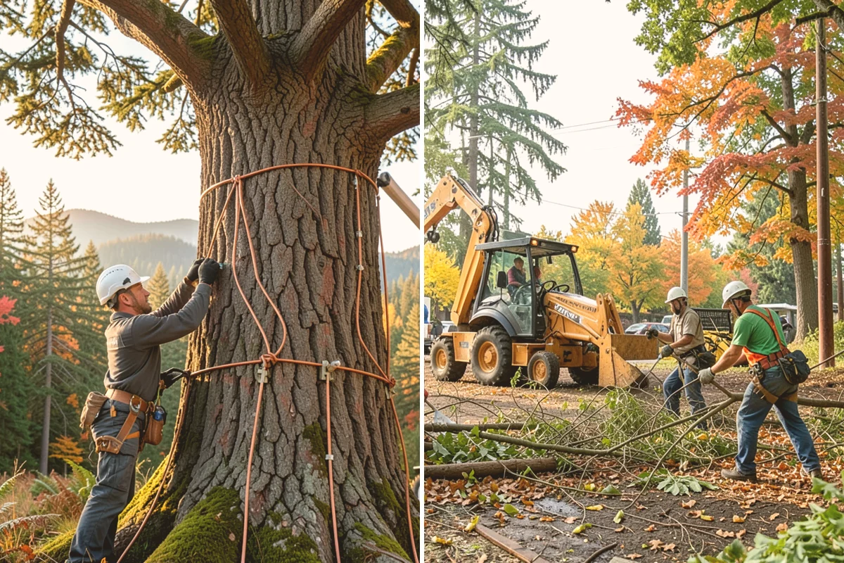 Golf course tree maintenance in Algona, King County, WA - Inventory and assess the property's trees