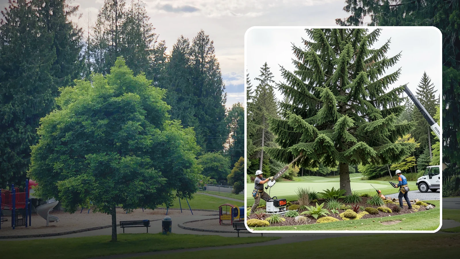 Golf course tree maintenance in Bonney Lake, Pierce County, WA - Specialized tree care for golf courses.