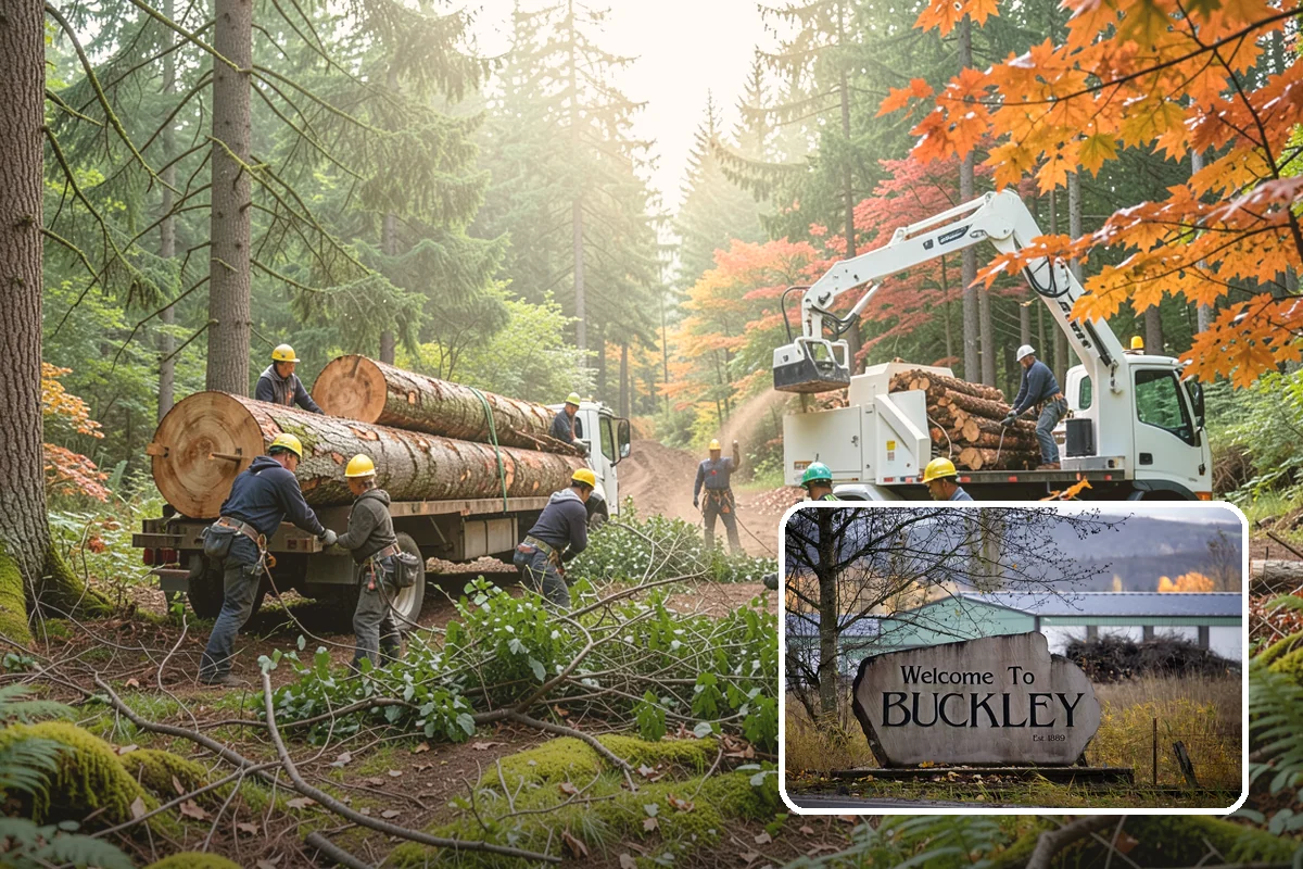 Golf course tree maintenance in Buckley, Pierce County, WA - Keeps trees across a property safe and presentable