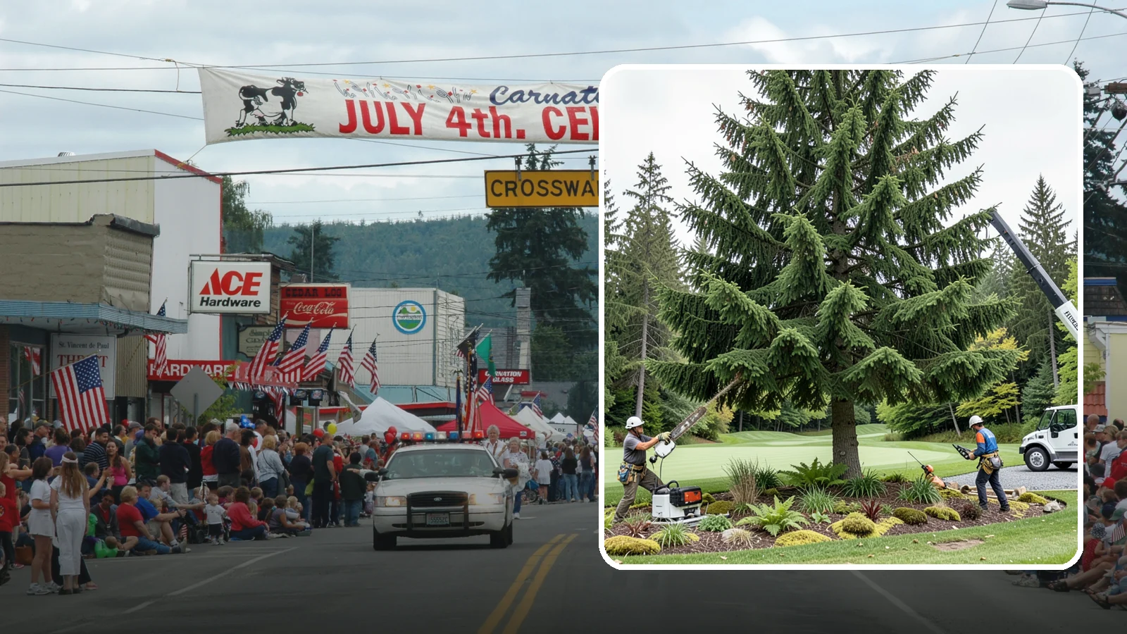 Golf course tree maintenance in Carnation, King County, WA - Specialized tree care for golf courses.