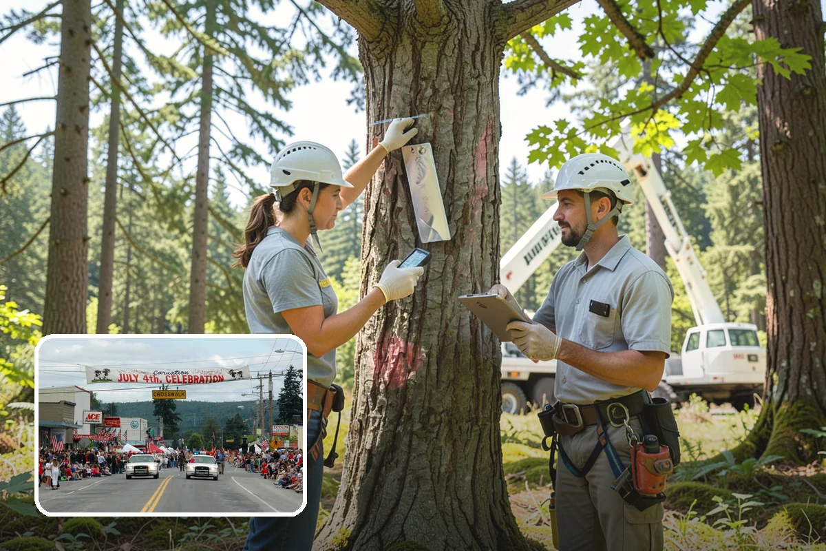 Golf course tree maintenance in Carnation, King County, WA - Keeps trees across a property safe and presentable