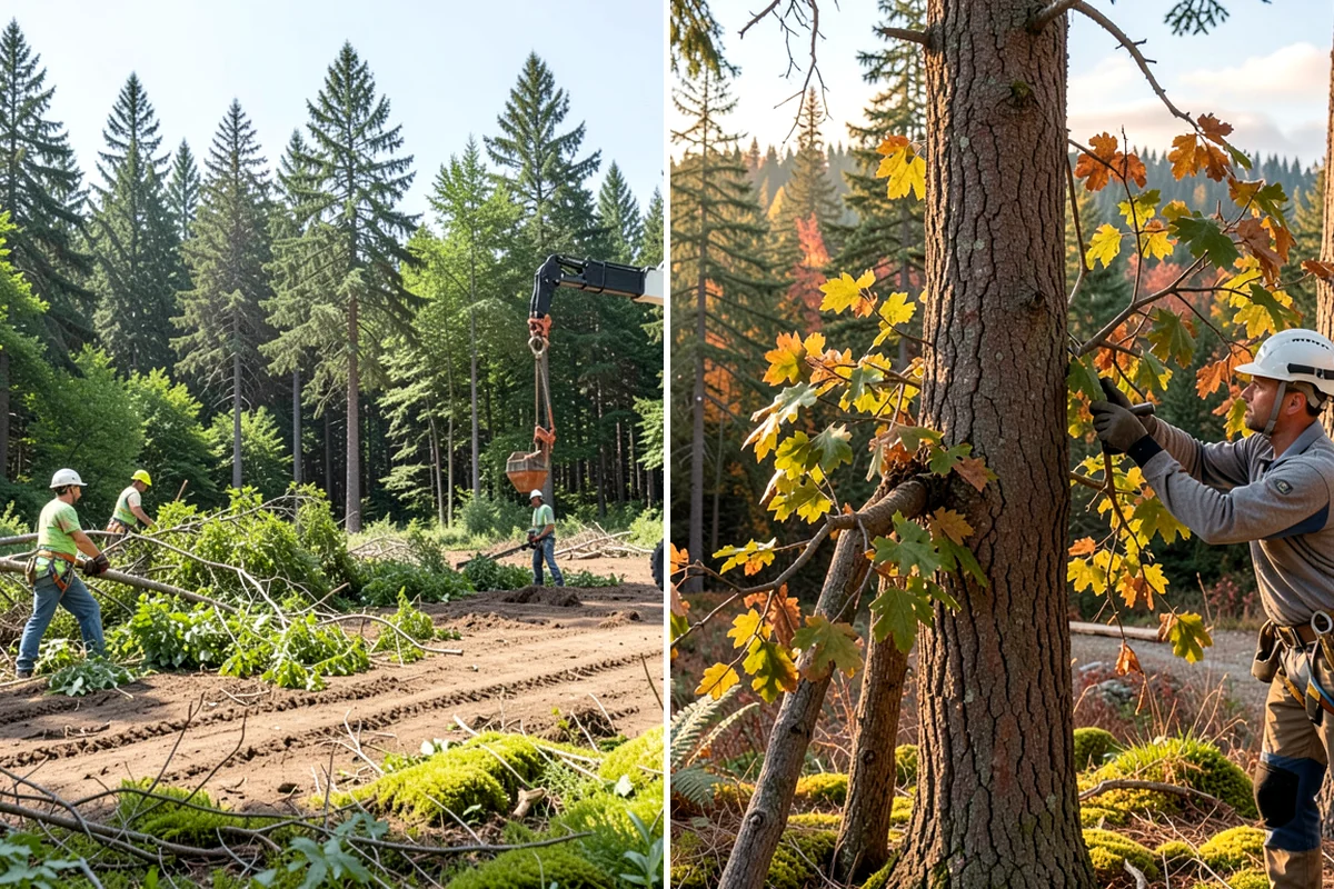 Golf course tree maintenance in Concrete, Skagit County, WA - Inventory and assess the property's trees