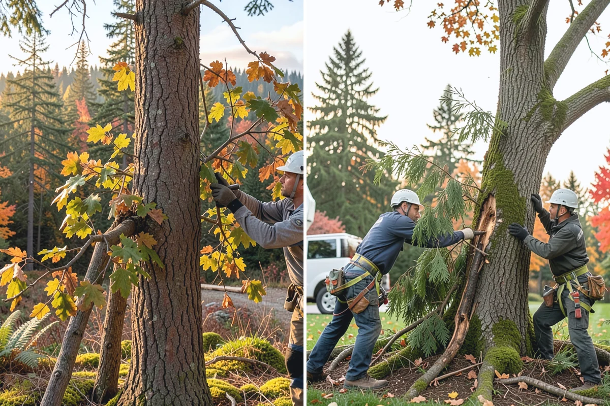 Golf course tree maintenance in Coupeville, Island County, WA - Inventory and assess the property's trees