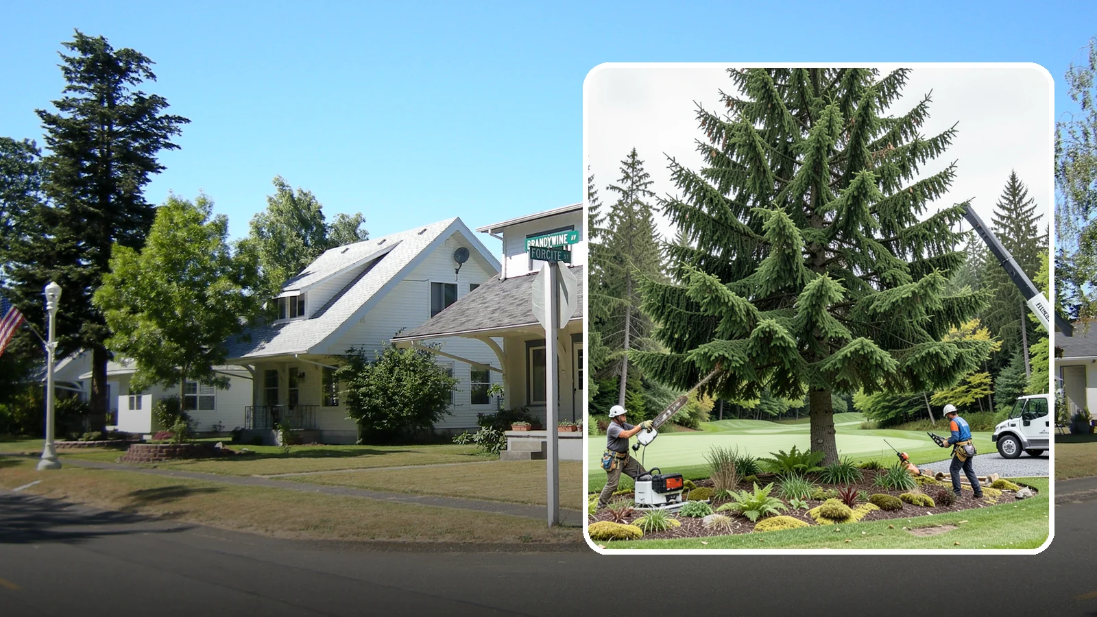 Golf course tree maintenance in DuPont, Pierce County, WA - Specialized tree care for golf courses.