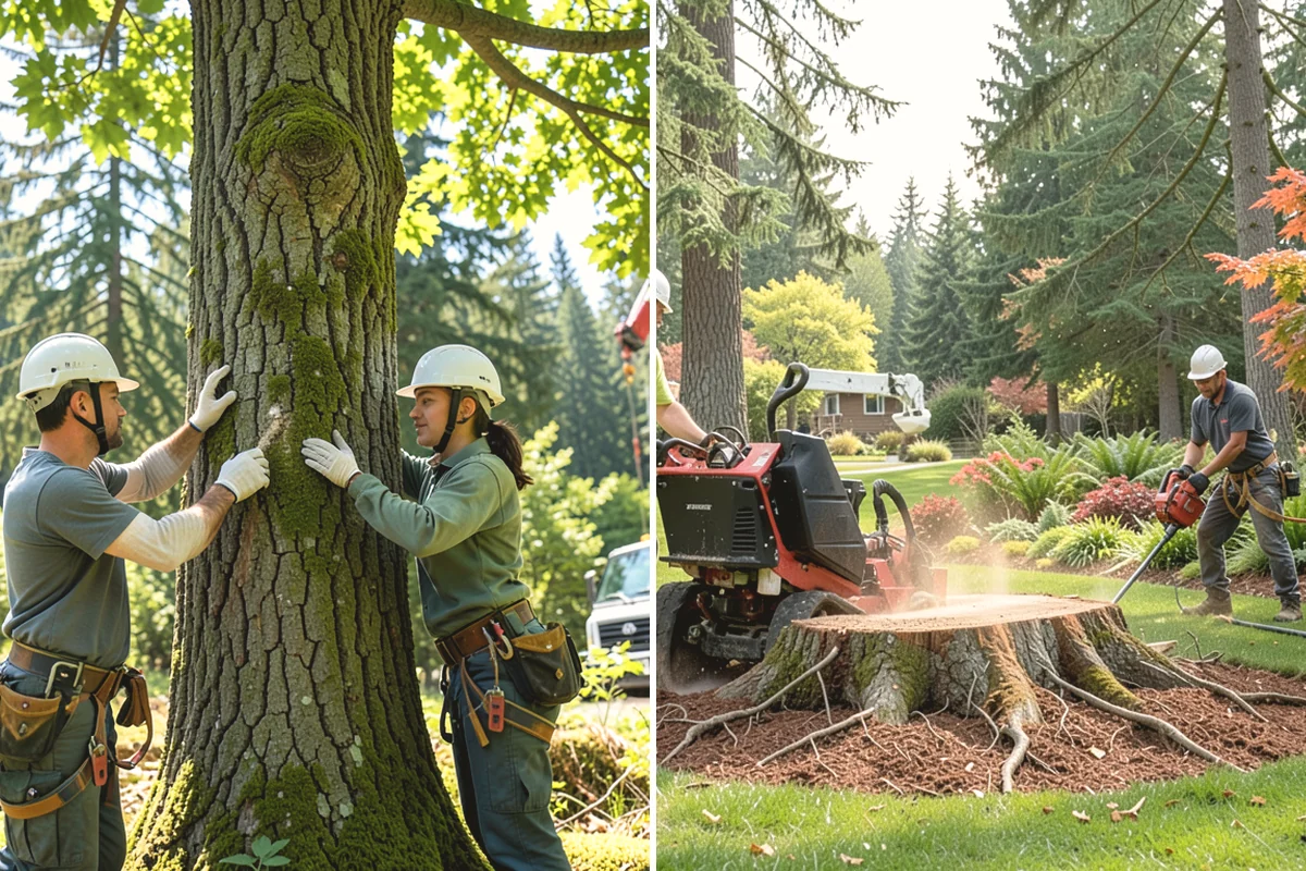 Golf course tree maintenance in Duvall, King County, WA - Inventory and assess the property's trees