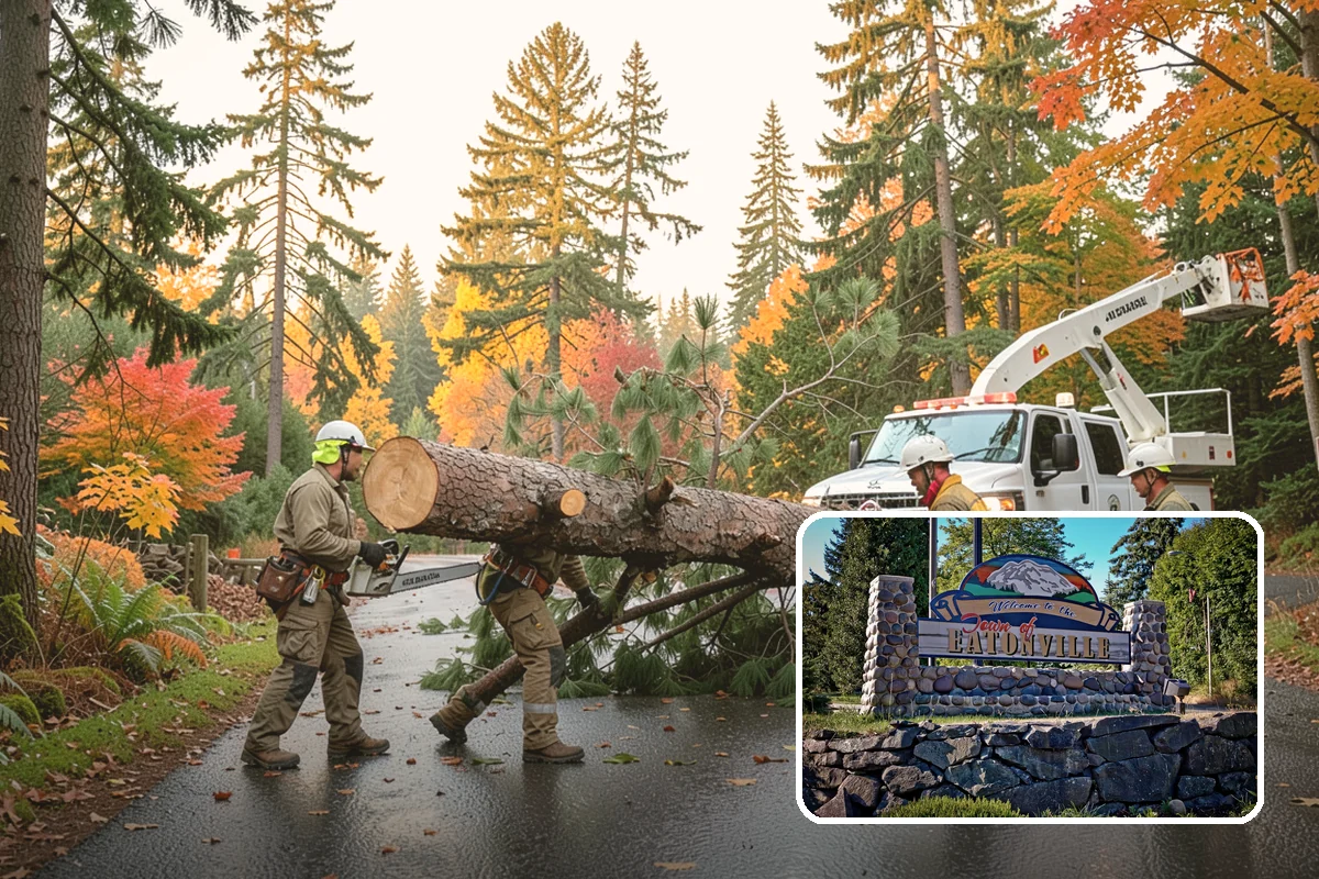 Golf course tree maintenance in Eatonville, Pierce County, WA - Keeps trees across a property safe and presentable