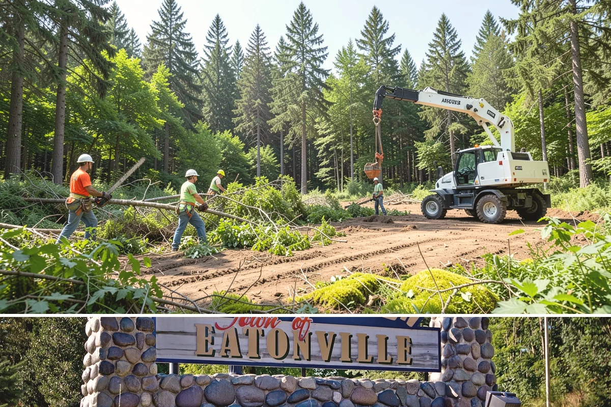 Golf course tree maintenance in Eatonville, Pierce County, WA - Work is performed year-round to maintain playability and safety but may be scheduled around peak golfing seasons or adjusted...