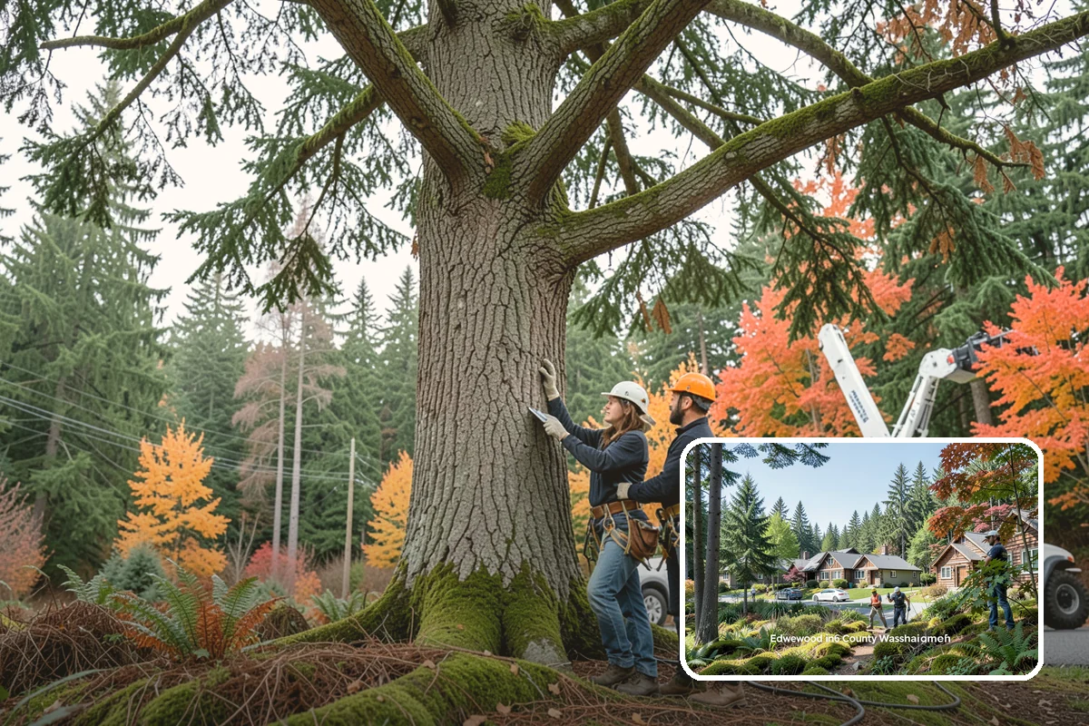 Golf course tree maintenance in Edgewood, Pierce County, WA - Keeps trees across a property safe and presentable