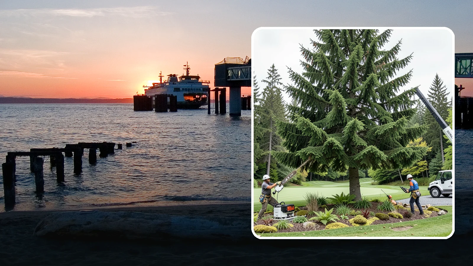 Golf course tree maintenance in Edmonds, Snohomish County, WA - Specialized tree care for golf courses.