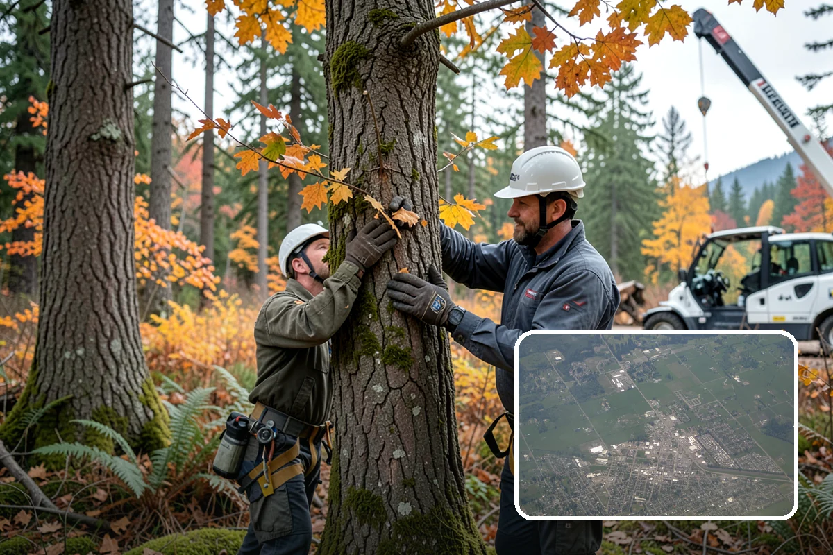 Golf course tree maintenance in Enumclaw, King County, WA - Keeps trees across a property safe and presentable