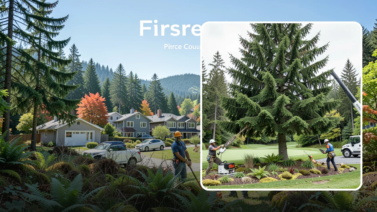 Golf course tree maintenance in Fircrest, Pierce County, WA - Specialized tree care for golf courses.