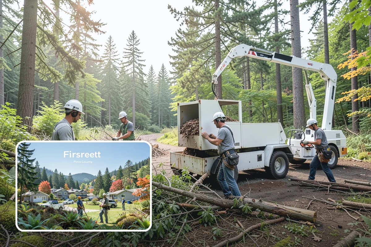 Golf course tree maintenance in Fircrest, Pierce County, WA - Keeps trees across a property safe and presentable