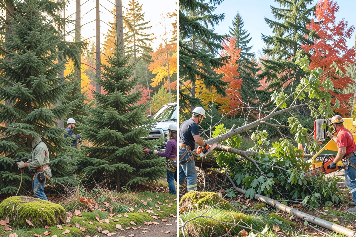 Golf course tree maintenance in Gold Bar, Snohomish County, WA - Inventory and assess the property's trees
