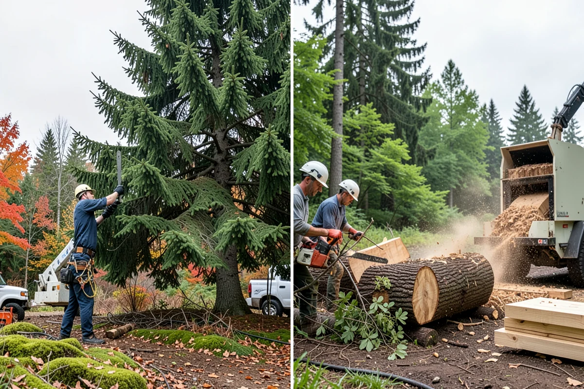 Golf course tree maintenance in Hunts Point, King County, WA - Inventory and assess the property's trees