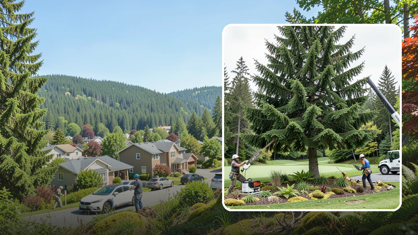 Golf course tree maintenance in Index, Snohomish County, WA - Specialized tree care for golf courses.